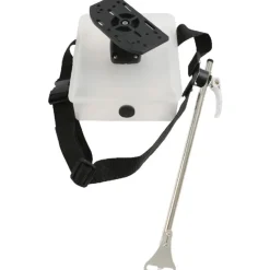 Pike n Bass Support Echo-Sondeur Avec Canne Et Boite A Batterie Float Tube Pike'n Bass