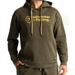 Sweat Homme Adventer & Fishing Goldem - Kaki