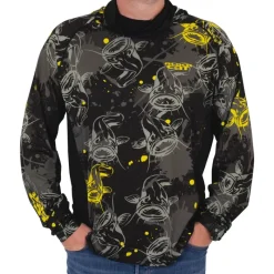Black Cat Sweat Homme Performance Sun Top - Noir