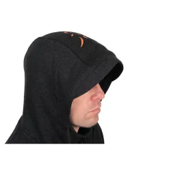 Fox Sweat Homme Collection Lw Hoody Black & Orange - Noir