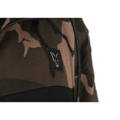 Sweat Homme Fox Lw Black/Camo Split Zip Hoody - Noir/Camo