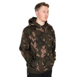 Fox Sweat Homme Lw Khaki/Camo Split Zip Hoody - Camo