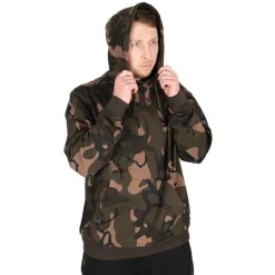 Fox Sweat Homme Lw Khaki/Camo Split Zip Hoody - Camo