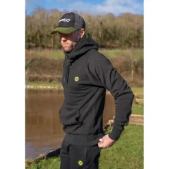 Fox Matrix Sweat Homme Black Marl Hoody - Noir