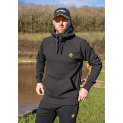 Fox Matrix Sweat Homme Black Marl Hoody - Noir
