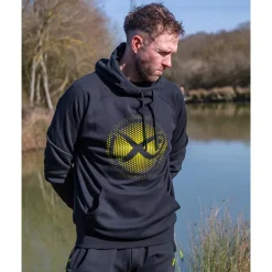 Fox Matrix Sweat Homme Large Fade Logo Hoody - Noir