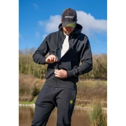 Fox Matrix Sweat Homme Stealth Zipped Hoody - Noir