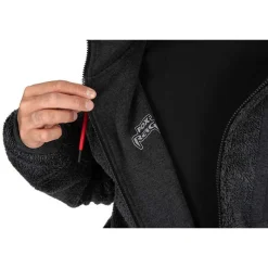 Fox Rage Sweat Homme Reversible Sherpa Hoody - Noir