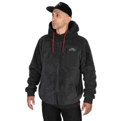 Fox Rage Sweat Homme Reversible Sherpa Hoody - Noir