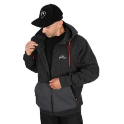 Fox Rage Sweat Homme Reversible Sherpa Hoody - Noir