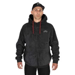 Fox Rage Sweat Homme Reversible Sherpa Hoody - Noir