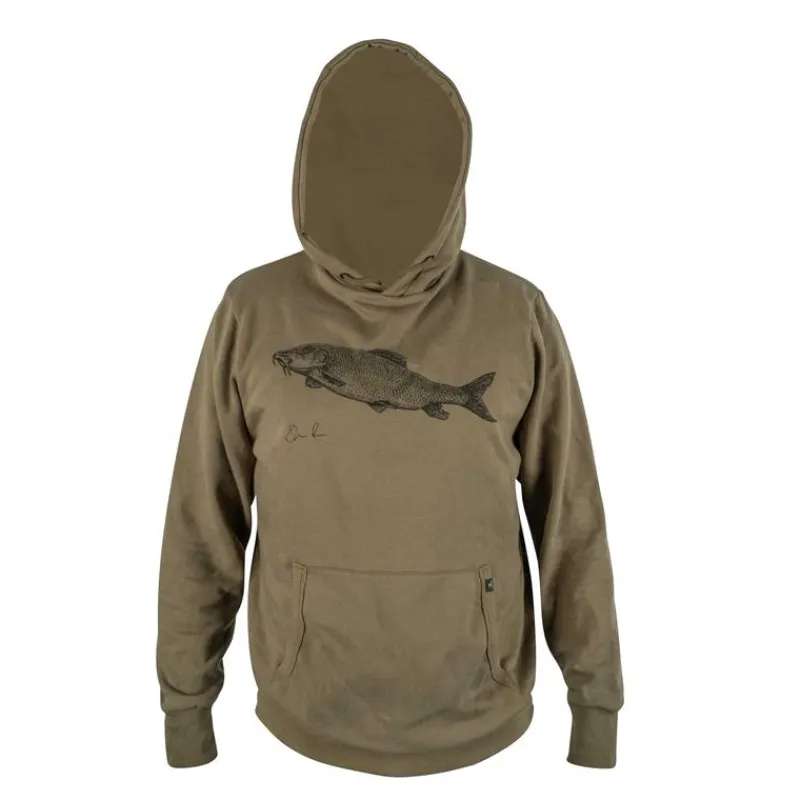 Korum Sweat Homme Classic Barbel Hoodie - Kaki