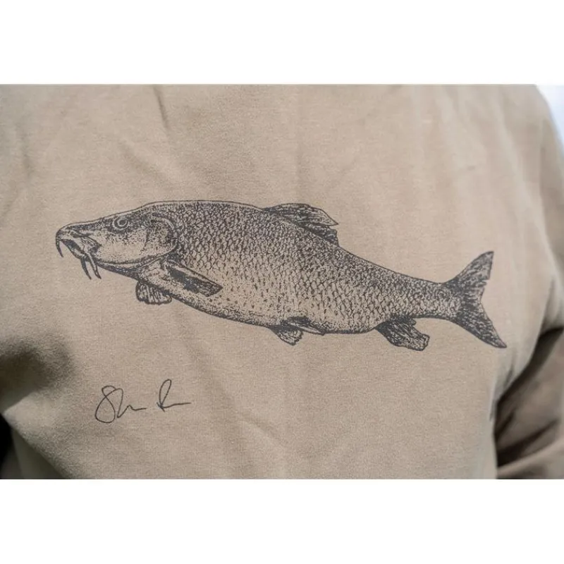 Korum Sweat Homme Classic Barbel Hoodie - Kaki