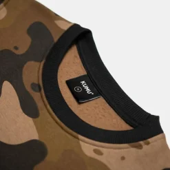 Kumu Sweat Homme Jumper Deception Crewneck - Camo