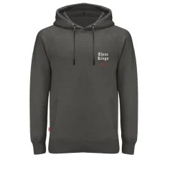 Kumu Sweat Homme 3 Kings Grey Hoodie - Gris