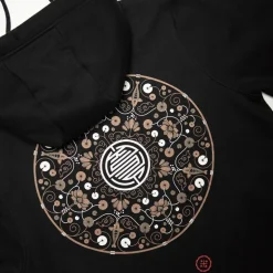 Sweat Homme Kumu Lotus Hoodie - Noir