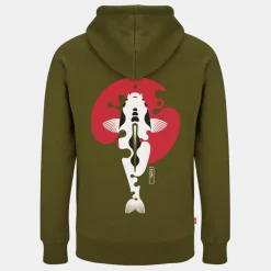 Kumu Sweat Homme Rising Sun - Kaki