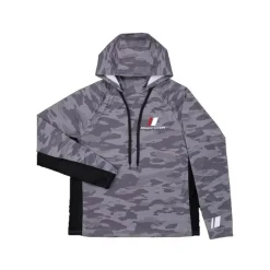 Sweat Homme Major Craft Sun Protection Hoodie - Gris Foncé