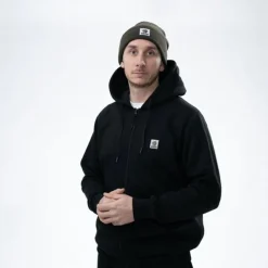 Nash Sweat Homme Make It Happen Badge Zipped - Noir