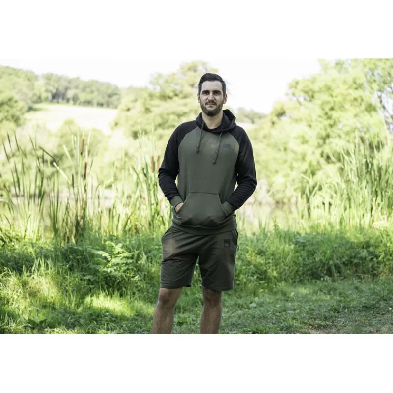 Nash Sweat Homme Make It Happen Hoody Raglan - Vert