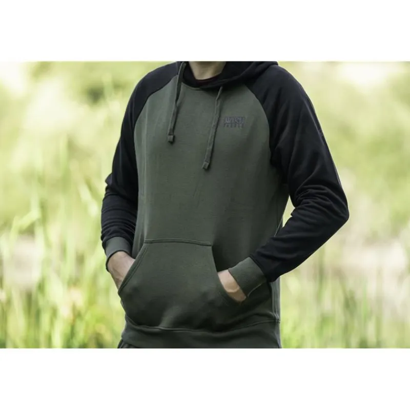 Nash Sweat Homme Make It Happen Hoody Raglan - Vert