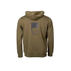 Nash Sweat Homme Make It Happen Hoody Fish Logo - Vert