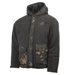 Nash Sweat Homme Zero Tolerance Sherpa Fleece Hoody - Camo