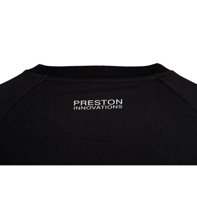 Preston Innovations Sweat Homme Black Minimal Sweatshirt - Noir