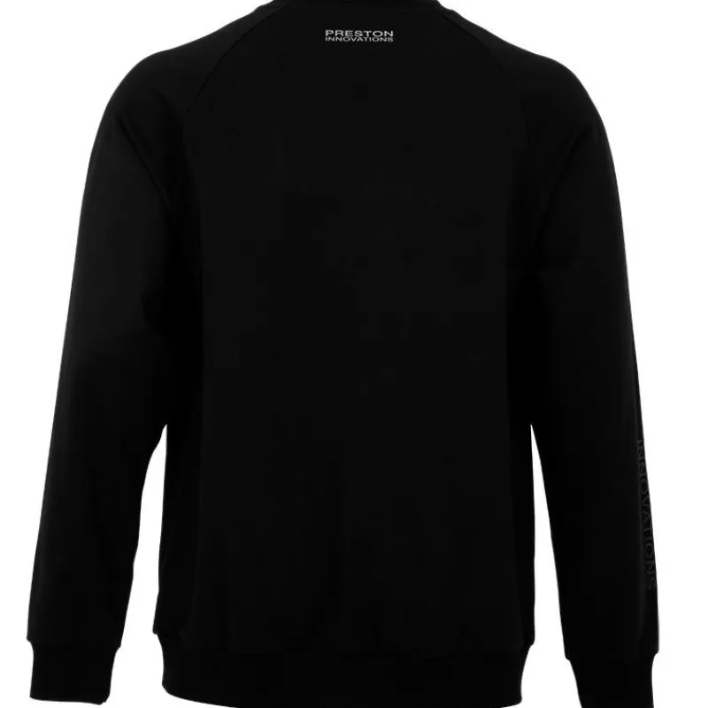 Preston Innovations Sweat Homme Black Minimal Sweatshirt - Noir