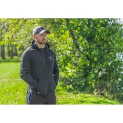 Preston Innovations Sweat Homme Core Collection Zip Hoodie - Noir