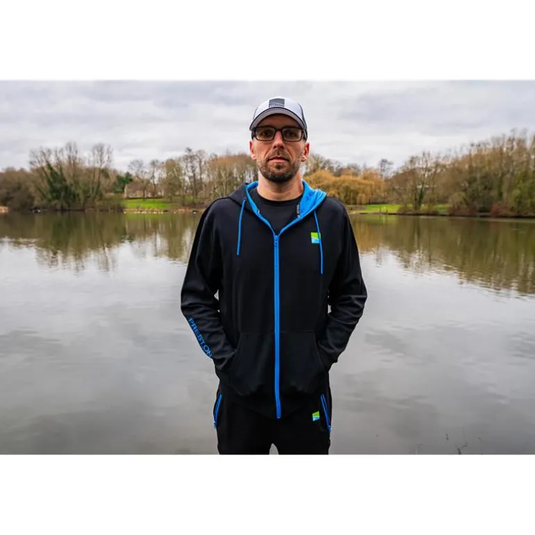 Sweat Homme Preston Innovations Pro Zip Hoodie - Noir