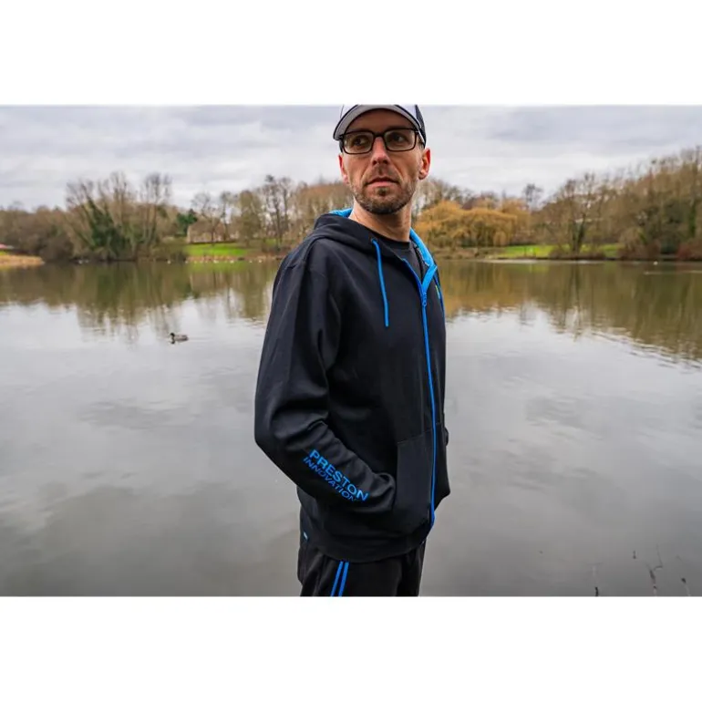 Sweat Homme Preston Innovations Pro Zip Hoodie - Noir