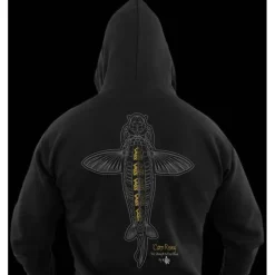 Vass Sweat Homme Carp Rising Hoodie - Noir