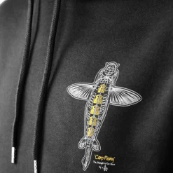 Vass Sweat Homme Carp Rising Hoodie - Noir