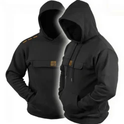 Sweat Homme Vass Culture Hoodie - Noir