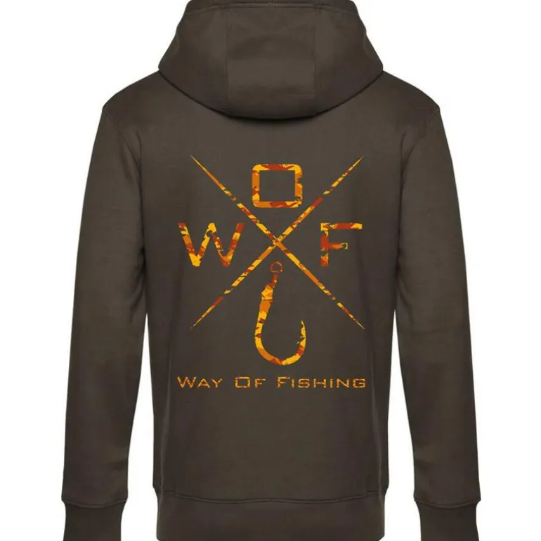 Sweat Homme W.O.F. Croix - Kaki