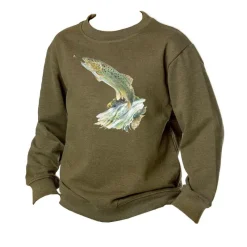 Bartavel Sweat Junior Truite - Kaki