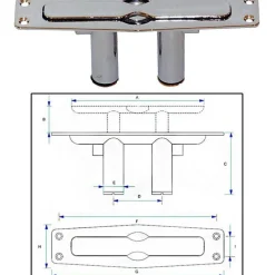 Plastimo Taquet De Pont Retractable