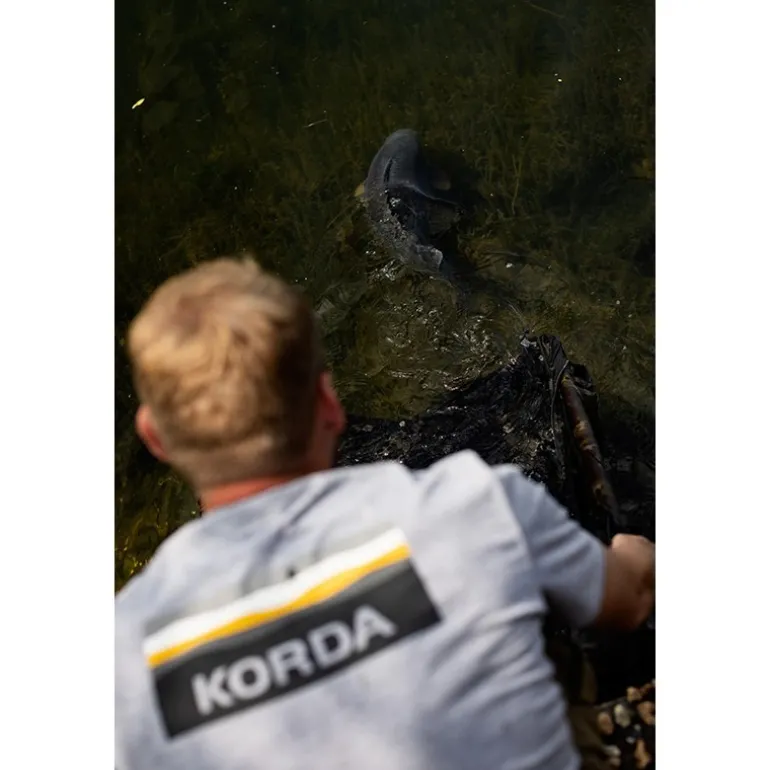 Tee Shirt Manches Courtes Homme Korda Lakebed - Gris