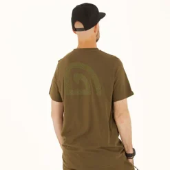 Tee Shirt Manches Courtes Homme Fox Circle T - Marron