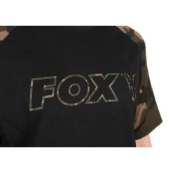 Tee Shirt Manches Courtes Homme Fox Outline T-Shirt - Noir/Camo