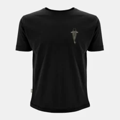 Kumu Tee Shirt Manches Courtes Homme Make Your Own Luck - Noir