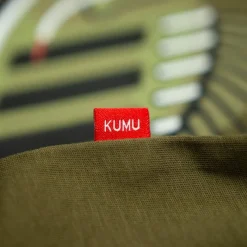 Kumu Tee Shirt Manches Courtes Homme Earn Your Stripes - Kaki