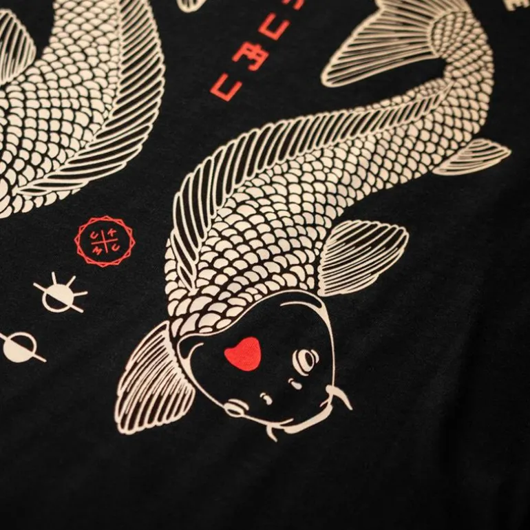 Tee Shirt Manches Courtes Homme Kumu Dusk Till Dawn - Noir