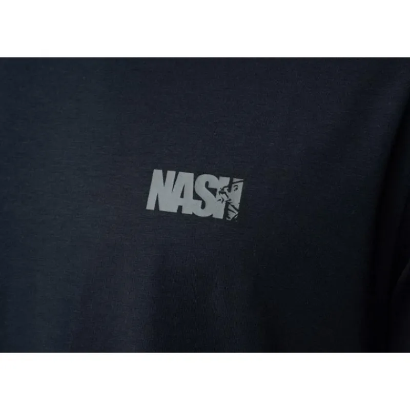 Nash Tee Shirt Manches Courtes Homme Make It Happen Carp Logo - Noir