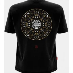 Kumu Tee Shirt Manches Courtes Homme Lotus - Noir