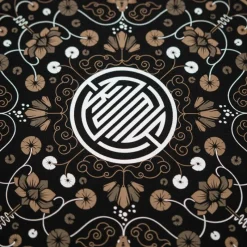 Kumu Tee Shirt Manches Courtes Homme Lotus - Noir