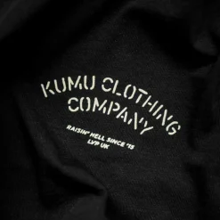 Tee Shirt Manches Courtes Homme Kumu Carp Gods - Noir