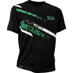 Tee Shirt Manches Courtes Homme Monsieur Pêcheur C'est Pas La Taille Qui Compte - Brochet - Vert