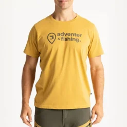 Tee Shirt Manches Courtes Homme Adventer & Fishing Zeglon - Sable
